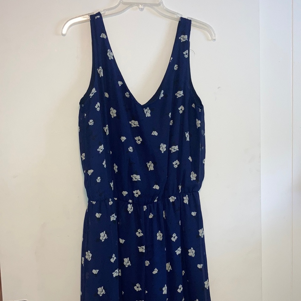 Navy floral jumper